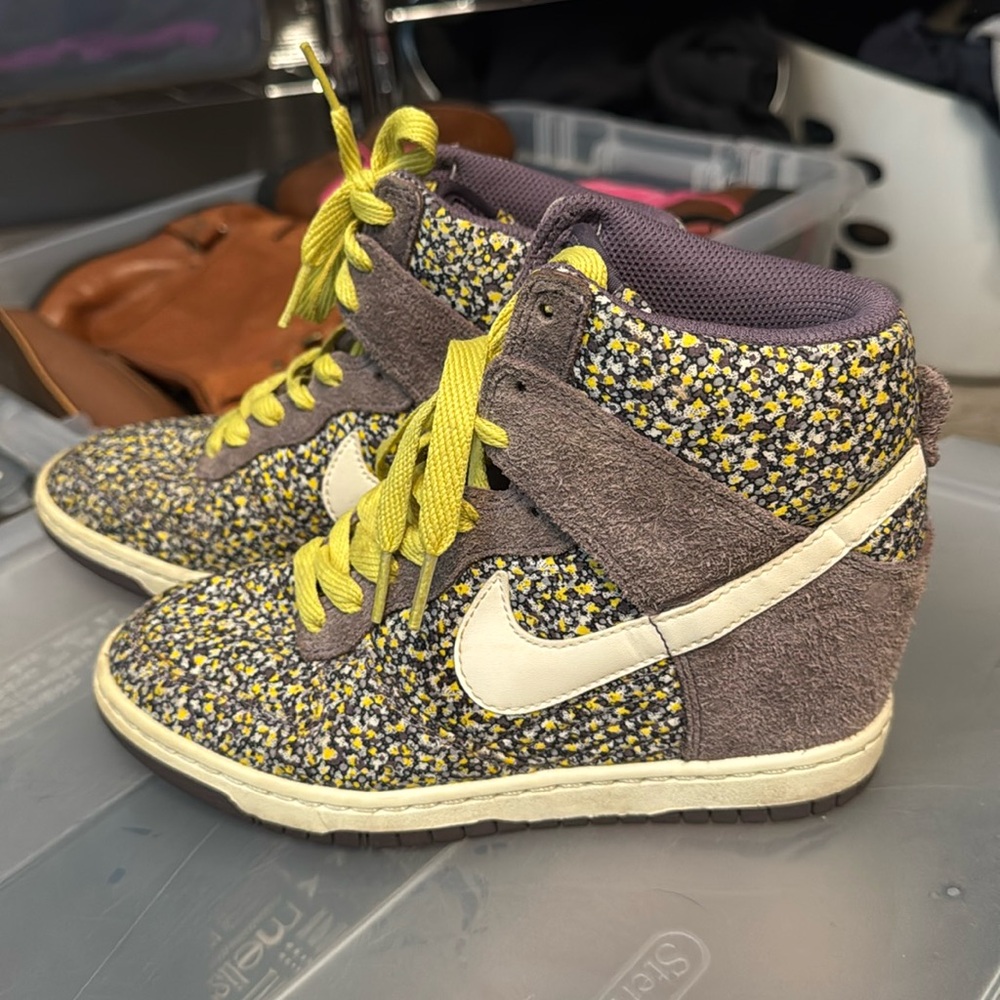 Nike Liberty of London wedge sneakers sz 6.5